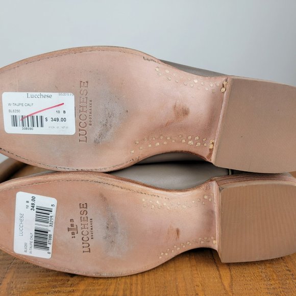 LUCCHESE WOMEN'S SIZE 10 Gray Riding Boots ***NEW* - Picture 6 of 6